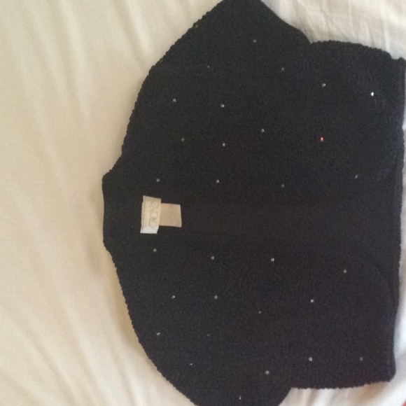 Cach’e cropped black jacket - Picture 4 of 6